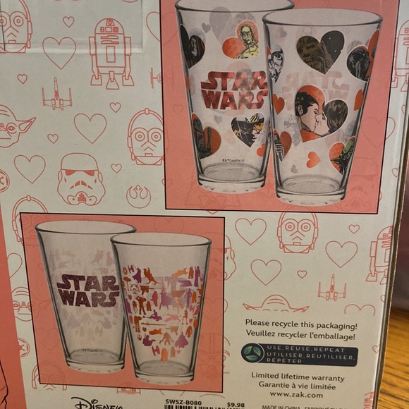 Star Wars 16 oz Glassware Set - Picture 4 of 4